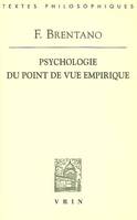 Psychologie du point de vue empirique