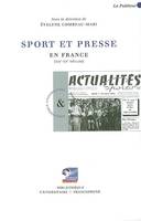 Sport et presse, en France, XIXe-XXe siècles