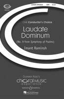 Symphony of Psalms, No. 9 Laudate Dominum. mixed choir (SATB) and piano. Partition de chœur.