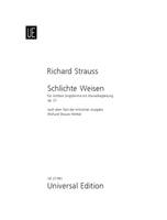 Schlichte Weisen Op. 21 Trv 160, Fünf Gedichte Von Felix Dahn