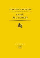 Pascal : de la certitude