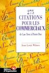 275 citations pour les commerciaux. De lao, de Lao Tseu à Pierre Dac