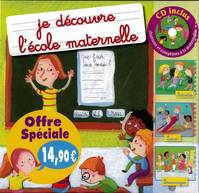 Je découvre l'école maternelle - Livre + CD