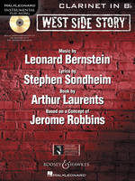 West Side Story Play-Along, Solo arrangements of 10 songs with CD accompaniment. clarinet.