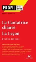 Profil - Ionesco (Eugène) : La Cantatrice chauve - La Leçon, Analyse littéraire de l'oeuvre