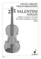Sonata in D Minor, op. 8/1. violin and basso continuo.