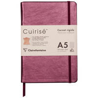 CUIRISÉ Carnet RR A5, 144 pages lignées - Cerise