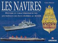 Les navires, Histoire et caractéristiques des 300 bateaux les plus célébres au monde