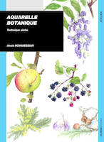 Aquarelle botanique / technique sèche