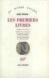 Les premiers livres, Poésie et prose