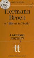 Hermann Broch et 