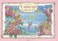 4 saisons au pays des fées, avec 4 puzzles de 96 pièces