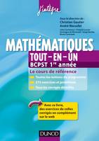 Mathématiques tout-en-un BCPST 1re année - Le cours de référence, Le cours de référence