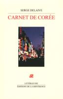 Carnet de Corée