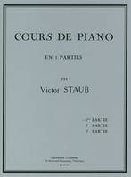 Cours de piano Vol.1