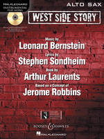 West Side Story Play-Along, Solo arrangements of 10 songs with CD accompaniment. alto saxophone.