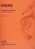 Scherzo e corale per quattro tromboni, per quattro tromboni