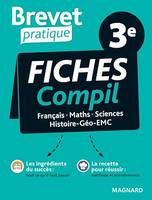 Brevet Pratique Compil de Fiches Examen 3e Brevet 2024, Français, Maths, Histoire-Géo-EMC, Sciences