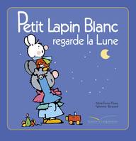 Petit Lapin Blanc regarde la lune