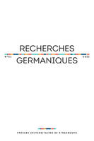 Recherches germaniques N.51