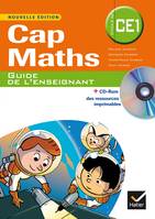 Cap Maths CE1 éd. 2014 - Guide de l'enseignant (inclus CD Rom de ressources)