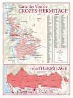 Carte des vins de Crozes-Hermitage