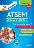 Objectif Concours 2018 ATSEM : 90 Fiches 1000 QCM