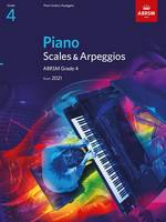 Piano Scales & Arpeggios from 2021 - Grade 4