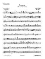 Concerto A Major, op. 1/1. violin, strings, organ (harpsichord); 2 horns in A ad libitum. Jeu de parties.