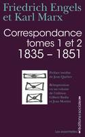 1-2, Correspondances T01 et T02, 1835-1851