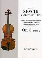 Violin Method For Beginners Op. 6 Part 7, Violinschule für Anfänger - Méthode de violon pour les commençants