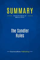 Summary: The Sandler Rules, Review and Analysis of Mattson's Book