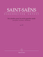 Six études pour la main gauche seule op. 135