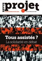 Revue Projet N°391 : Tous assistés ? La solidarité en débat - dec 2022