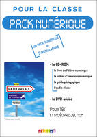 Latitudes niveau 1 - pack numérique 5 licences - CD Rom + DVD