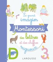 Le grand imagier Montessori lettres et chiffres rugueux