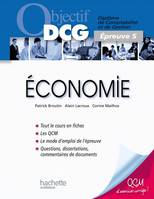 5, Objectif DCG - Économie, épreuve 5