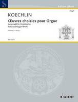 Oeuvres choisies pour orgue, organ.