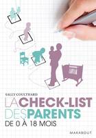 La check-list des parents, de 0 à 18 mois