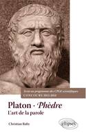 Phèdre, Platon, l'art de la parole