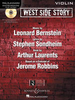 West Side Story Play-Along, Solo arrangements of 10 songs with CD accompaniment. violin.