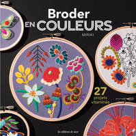 Broderies en couleurs (27 modèles colorés)