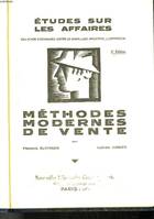 METHODES MODERNES DE VENTE