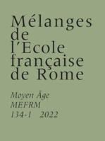 Mélanges de l’École française de Rome-Moyen Âge