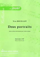 Deux portraits, Pièce en deux mouvements pour violon et piano