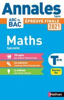 Annales BAC 2021 Maths Term - Non Corrigé