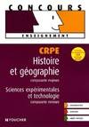 CRPE Histoire et géographie composante majeure Conforme aux programmes 2008 de l'école primaire, composante majeure