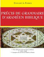 Précis de grammaire  d'Araméen biblique