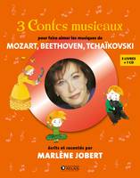 Coffret 3 contes musicaux n°3, Le petit garçon qui mordait les chiens, l'arbre qui pleure, Claire Delune