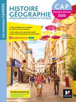 Histoire géographie, enseignement moral et civique, CAP / 2020 : livre de l'élève